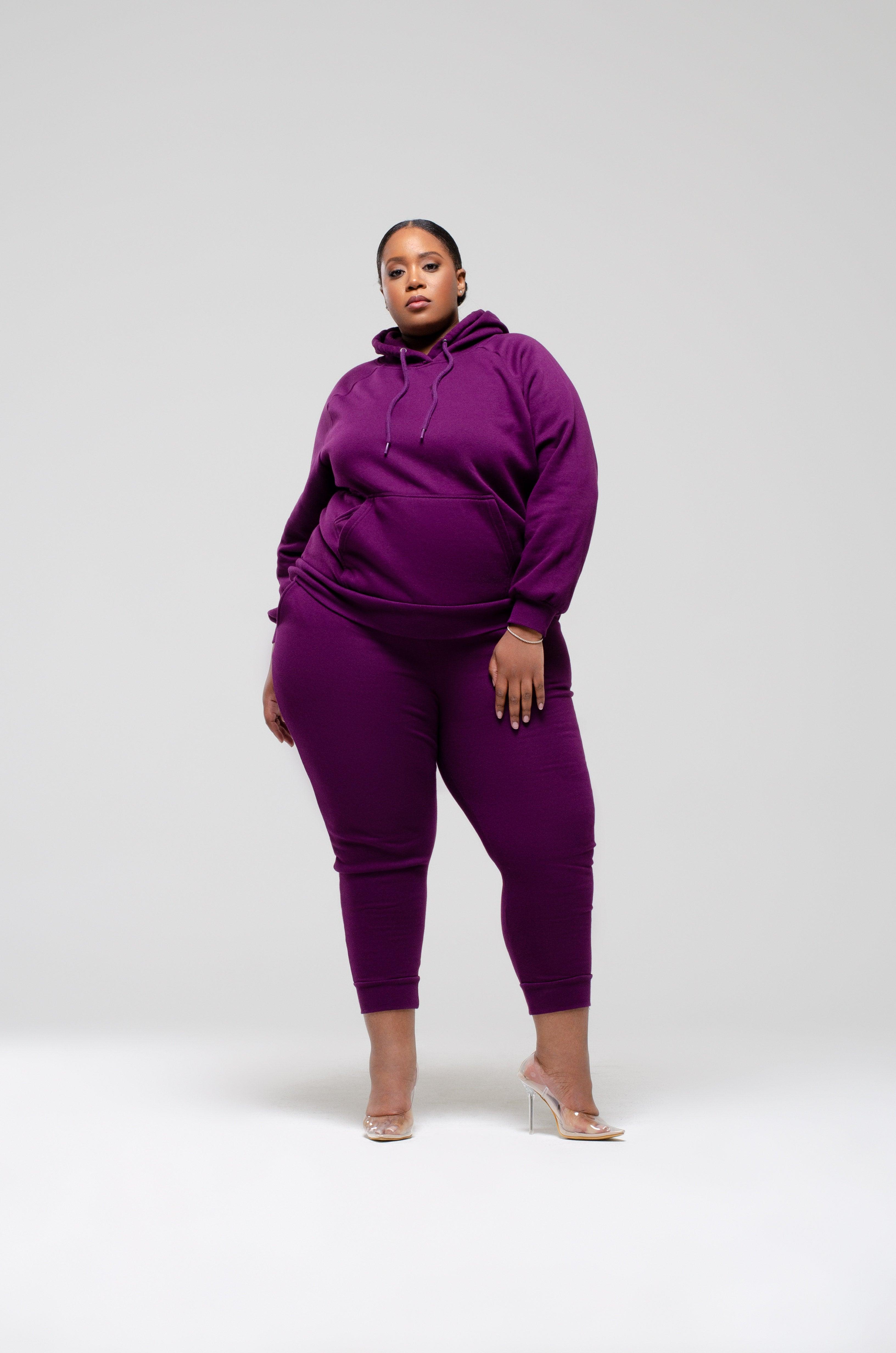 Dropship Plus Size Figure Print Sweatshirt & Drawstring Sweatpants Set;  Women's Plus Slight Stretch Casual 2pcs Set Outfits to Sell Online at a  Lower Price